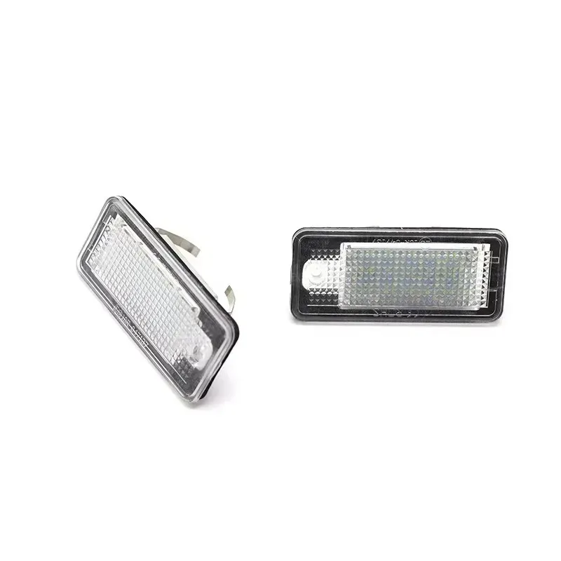 

2PCS Popular Auto Lamp Light Rear LED License Plate Light for A3 S3 8P A4 S4 B6 B7 A6 C6 S6 A8 S8 Q7 RS4 RS6 Plus High Quality