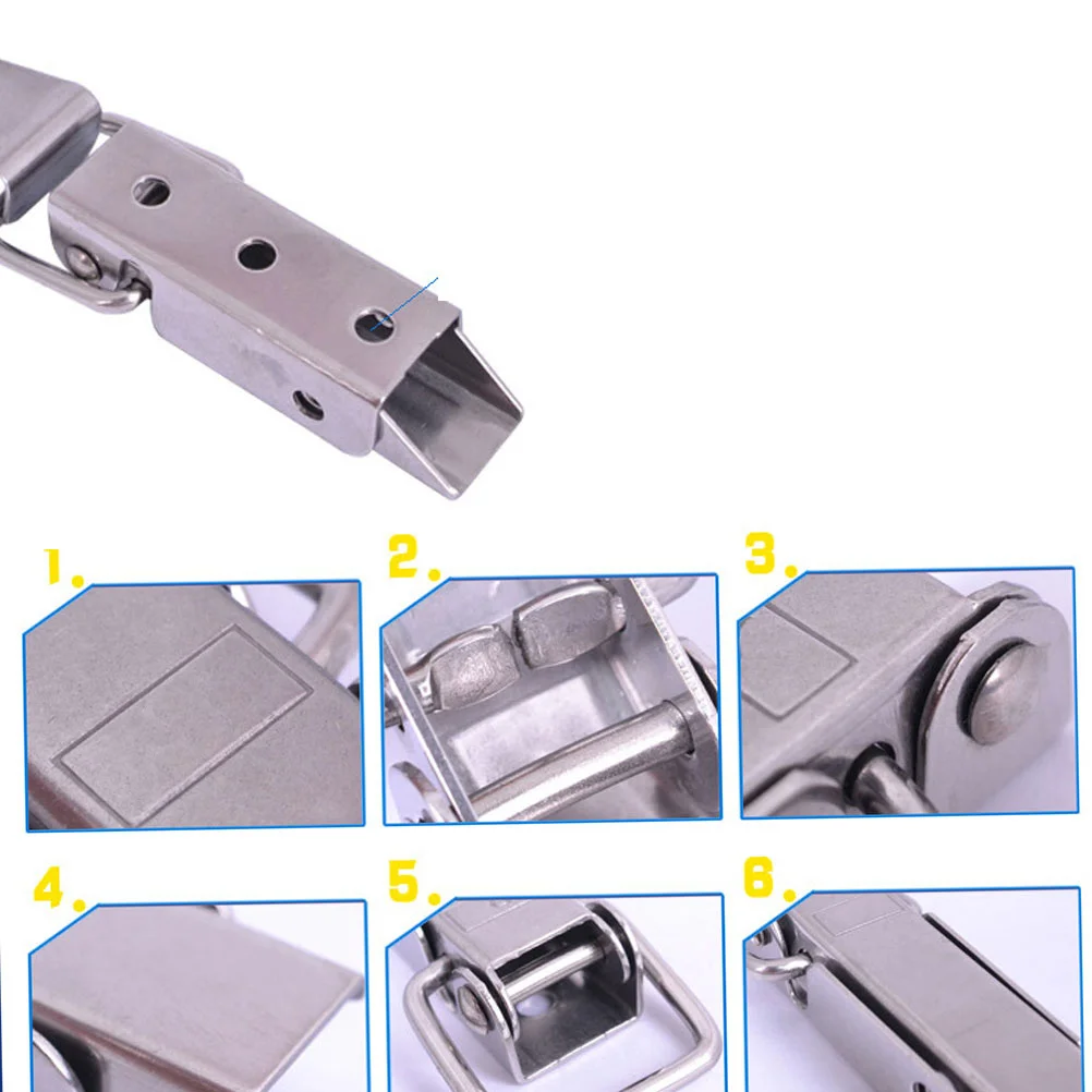 

2 шт., защелки для коробок из нержавеющей стали, сверхмощная защелка из сплава для деревянных ювелирных изделий, подарочная коробка для вина, упаковочный крючок, замки, защелка из сплава