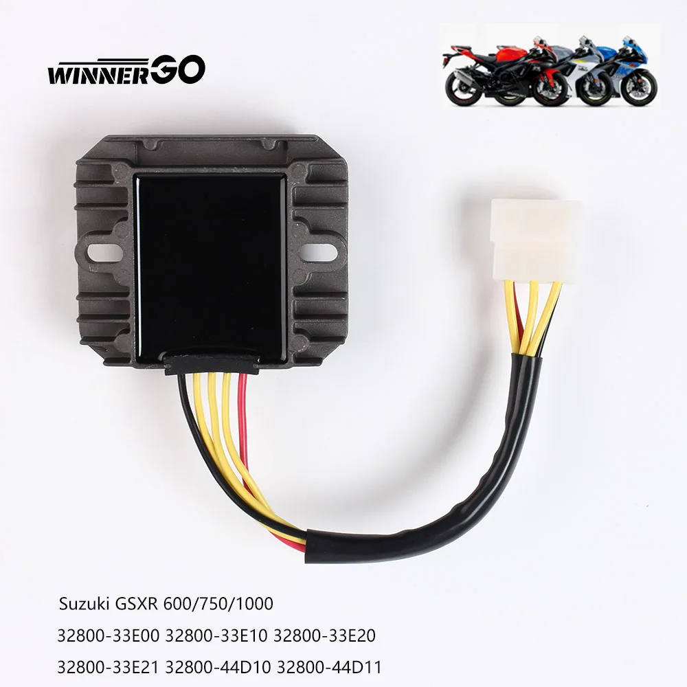 Spannungsregler-Gleichrichter für Suzuki GSXR 600 750 1000 32800-33E00 32800-33E10 32800-33E20 32800-33E21 32800-44D10 32800-44D11 – Detail 6