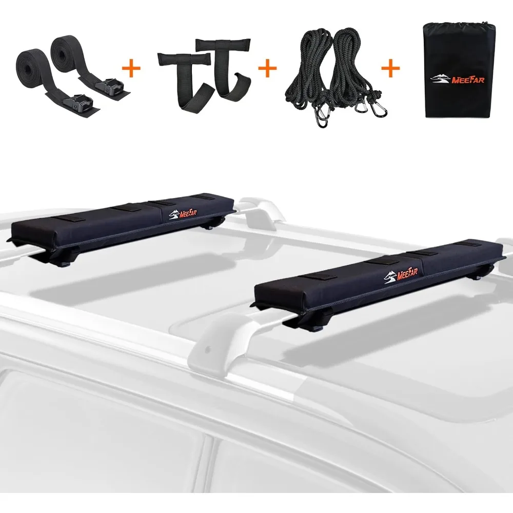 

Универсальные накладки на багажник на крышу, совместимые с поперечными перекладинами — идеально подходят для каяков, досок для серфинга, SUP и каноэ с прочной завязкой St.