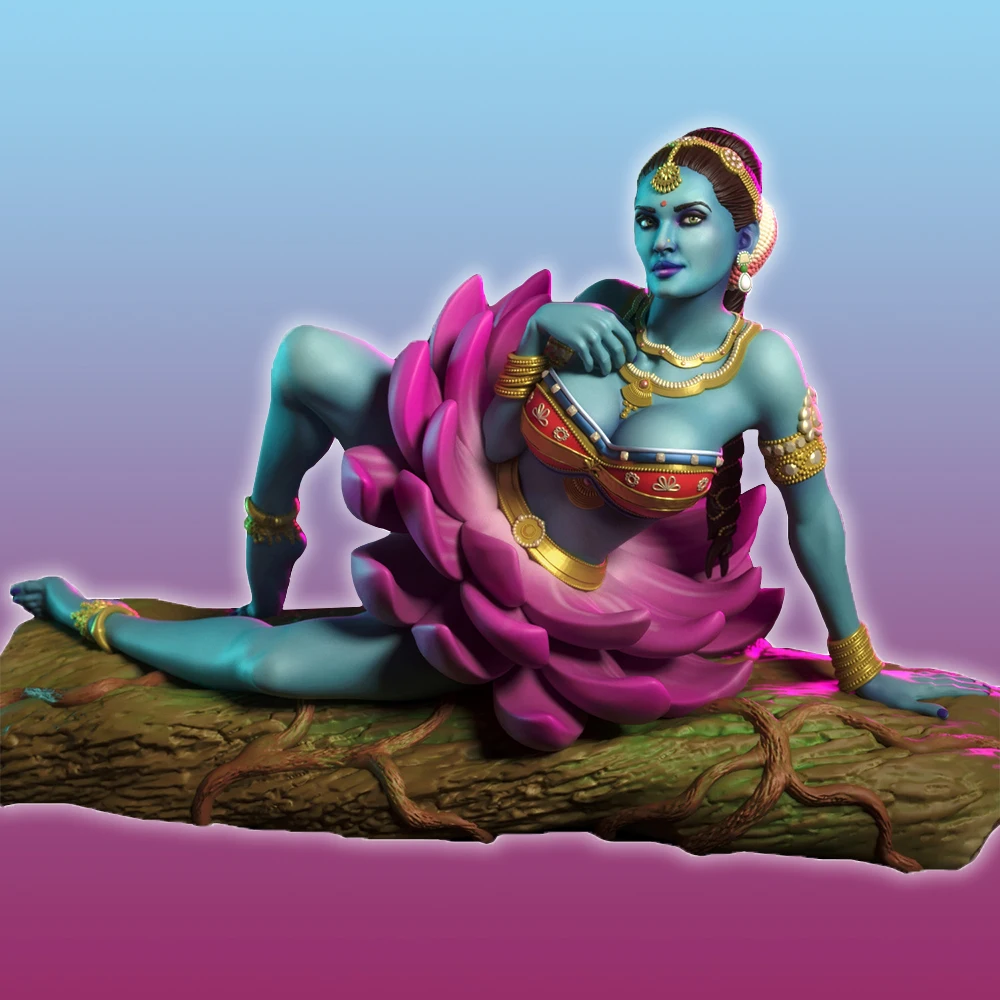 

Набор фигурок Verdant Enchantress из смолы в масштабе 1:24 | Неокрашенный | Причудливый ботанический стиль | DIY изготовленная на заказ модель A890