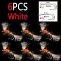 6pcs White