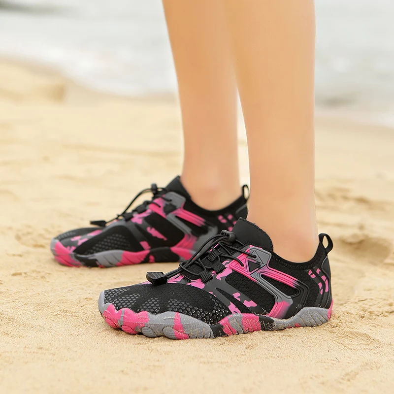 Men's Water Shoes Women's Beach Water Shoes Rubber Outsole Breathable Light Shoes Fitness Swimming Climbing Cycling Shoes