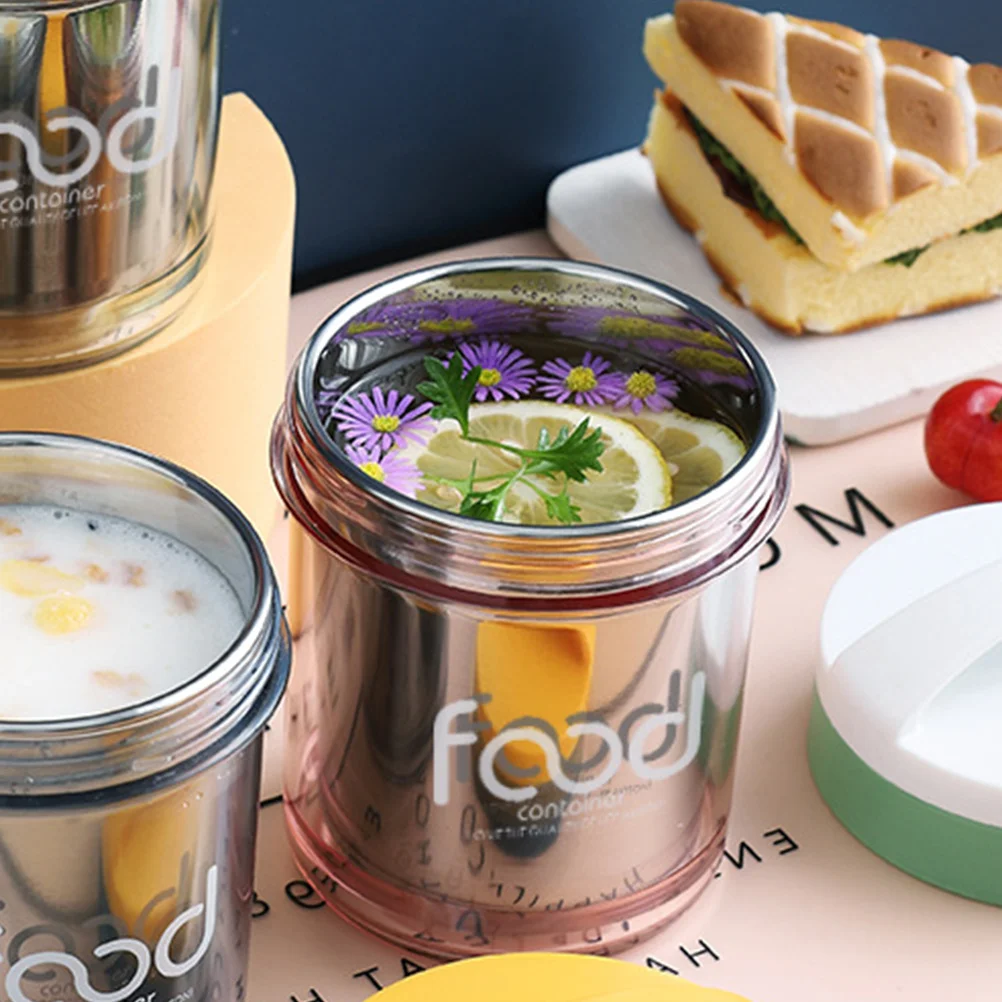 

Insulated Porridge Cup Insulation Food Containers Soup Bowl Storage Holder Kitchen Supply Cups