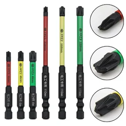 65/110/150mm Shank Magnetic Special Electrician Screwdriver Bit Set For Slotted Cross Screwdriver Bits FPZ1 FPZ2 FPZ3 Shank