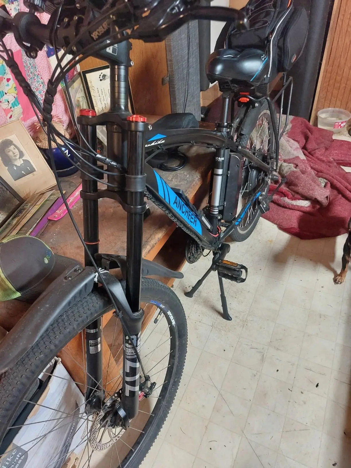 ZTZ Fahrrad-Federgabel 26/27,5/2 Zoll für Sport-Mountainbikes DH Luft-Doppelschulter-Downhill-Ersatzteile – Detail 19