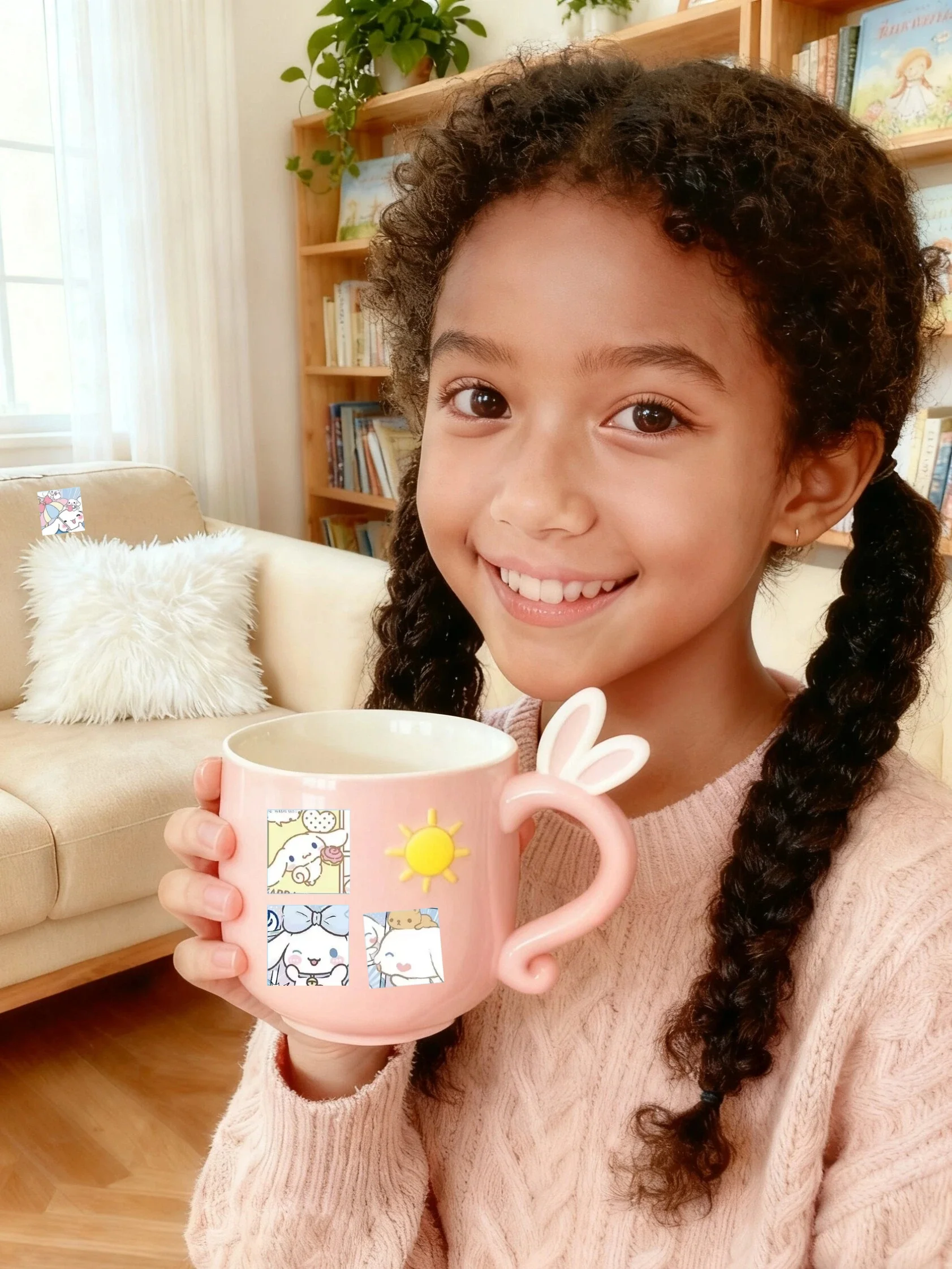 488 قطعة من ملصقات نمط سينامورول، أنماط الجرو والنجوم اللطيفة، رائعة لفن الكمبيوتر المحمول، أكواب DIY ومغلفات، بدون بقايا