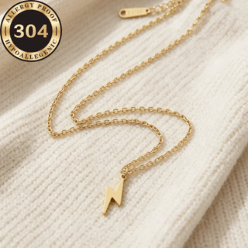 High quality fashion Golden anklet, anklet electrocardiogram, hypoallergenic, non-fading, fashion tren