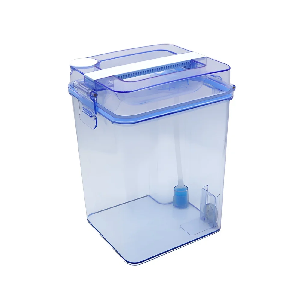 For ecovacs X1 For t10 For t20 Series Water Tank Dust Bin Replacement Blue Plastic 16.7 16 25.6 cm Optimal Dirt Collection