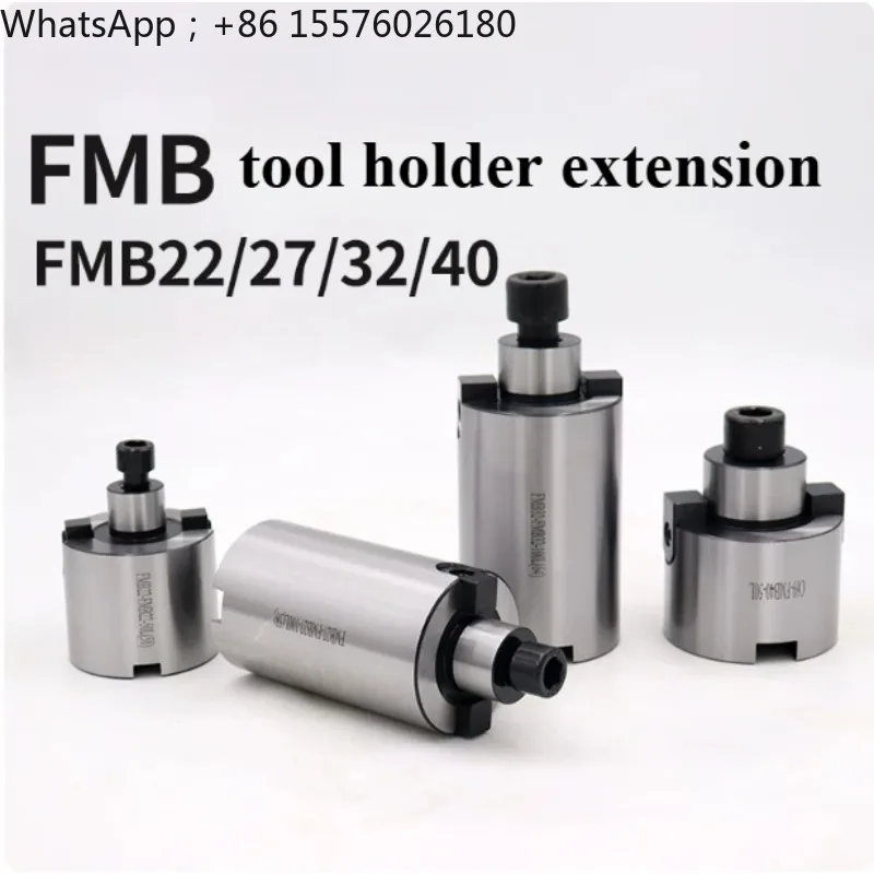 Milling Cutter Head Extension Rod FMB16/22/27/32/40-50L/100L Tool Holder Lathe BT30 BT40 Spindle Connected Shank CNC Accessories