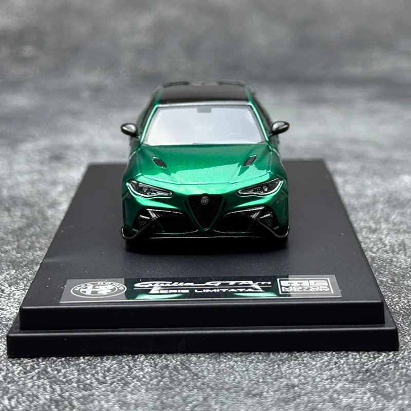 MG 1:64 アルファロメオ ジュリア GTAm 合金製ダイキャストカー＆おもちゃの車 ミニチュアスケールモデルカー 子供向け