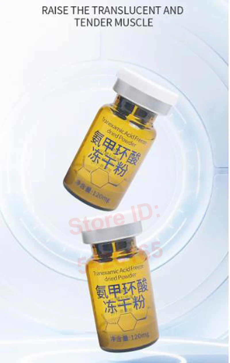 2/5 /10Pairs Tranexamic Acid & Glutathione Peptide Serum – Brightening Facial Care, Fade Dark Spots, Even Skin Tone