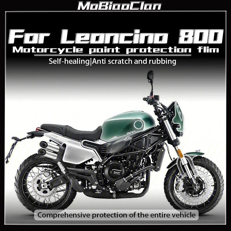 

For Benelli Leoncino800 LEONCINO 800 motorcycle invisible car cover film fuel tank sticker paint protective film accessories