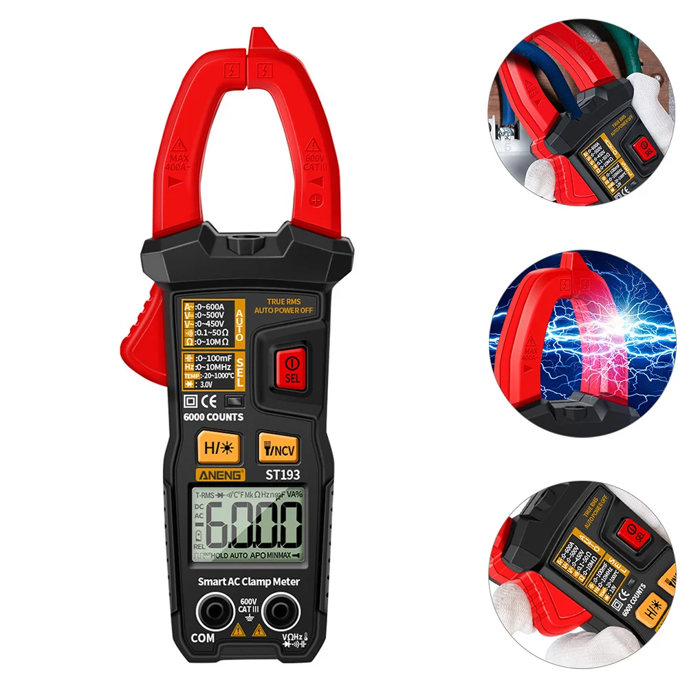 

Smart Digital Multimeter Professional Multi-Function Auto Voltage Current Tester Diode Resistance Capacitance Frequency Meter