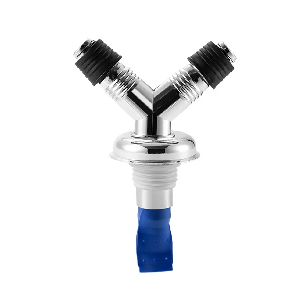 

Слив для пола в стиральной машине с защитой от обратного потока, двойного назначения, слив для посудомоечной машины с защитой от перелива, уплотнение против запаха, дренажное соединение трубы