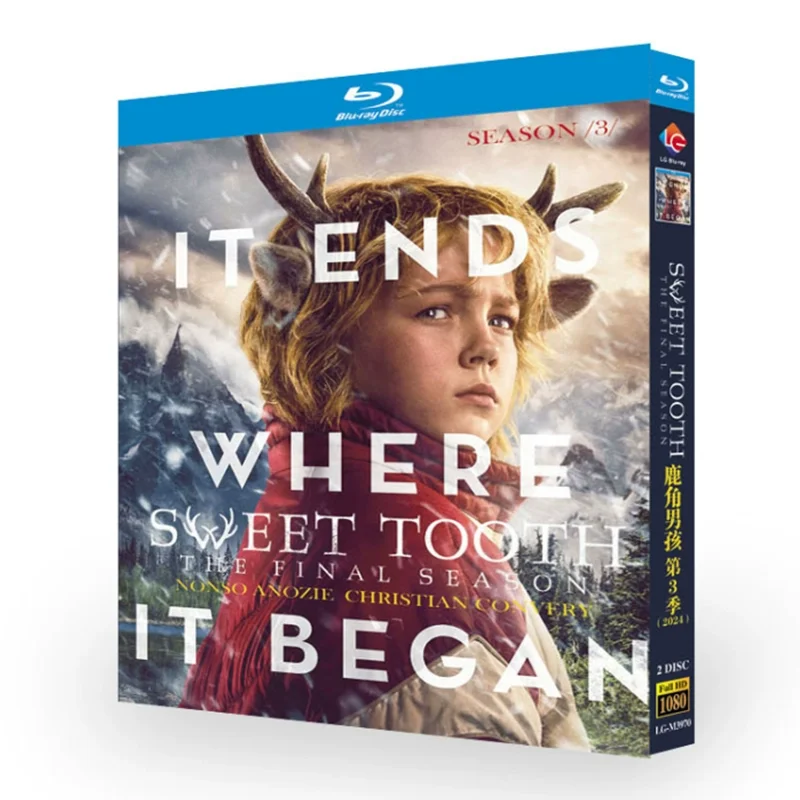 

Sweet Tooth, 3 сезон (2024), Blu-ray диск