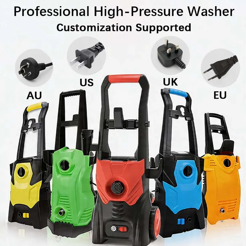 Portable 1400W Washer for Car and Garden Cleaning High-pressure Car Washer New Wash Machine