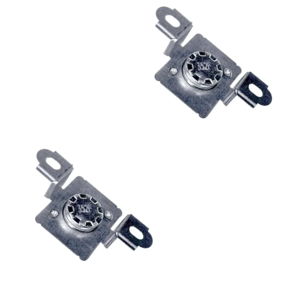 2pcs D511412 Dryer Thermal Fuse Overheat Protection Replaces D518542 AP3158820 For Washing Machine Appliance Repair Parts