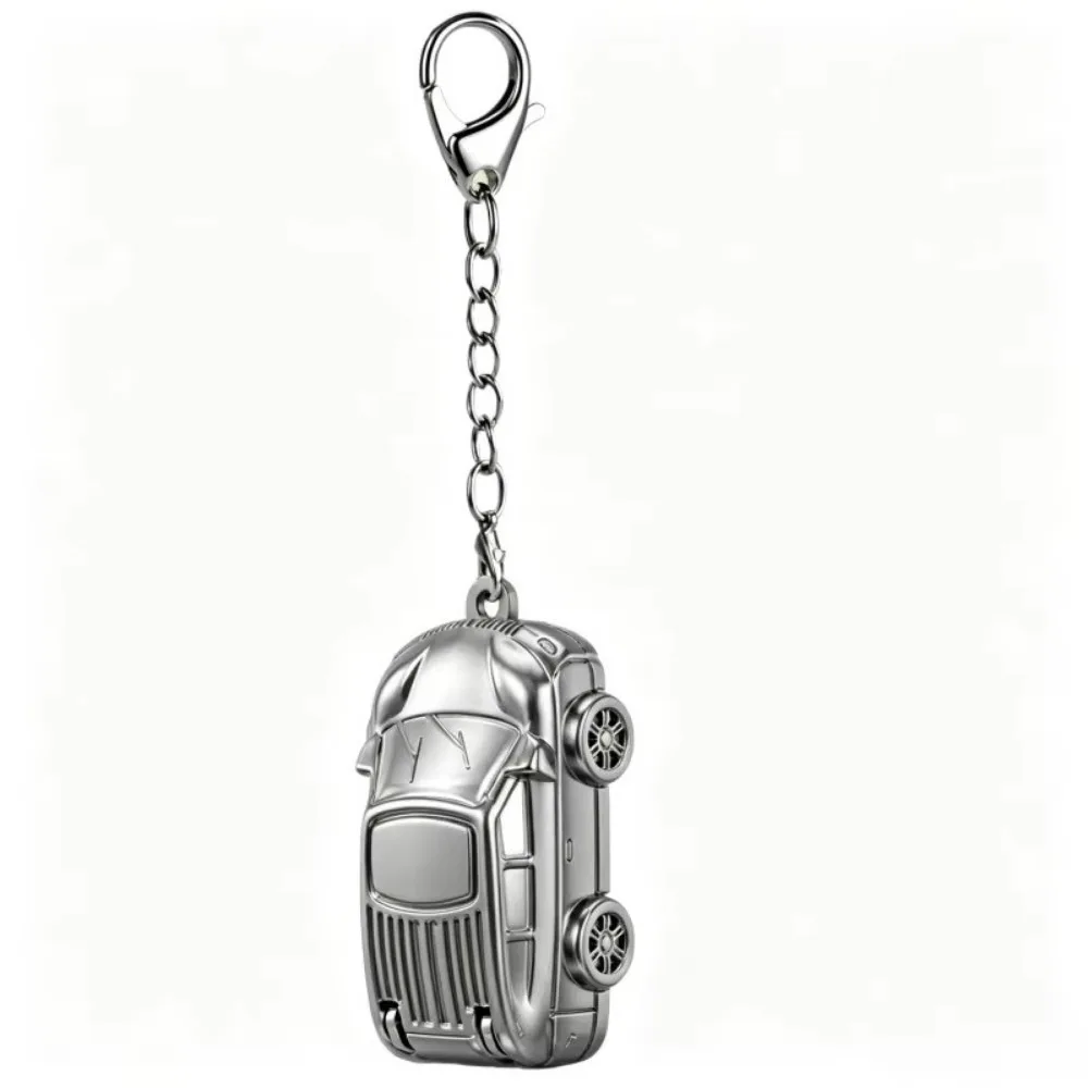 Stainless Steel Car Shape Nail Clipper Foldable Mini Size Keychain Fingernail Clipper Sharp Nail Cutter Magnetic Closure