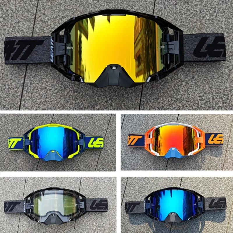 

LEATT 6.5 Snow Goggles Dual Anti-Fog Coating Windproof Sandproof Shatterproof UV Protection Eyewear for Snowboarding