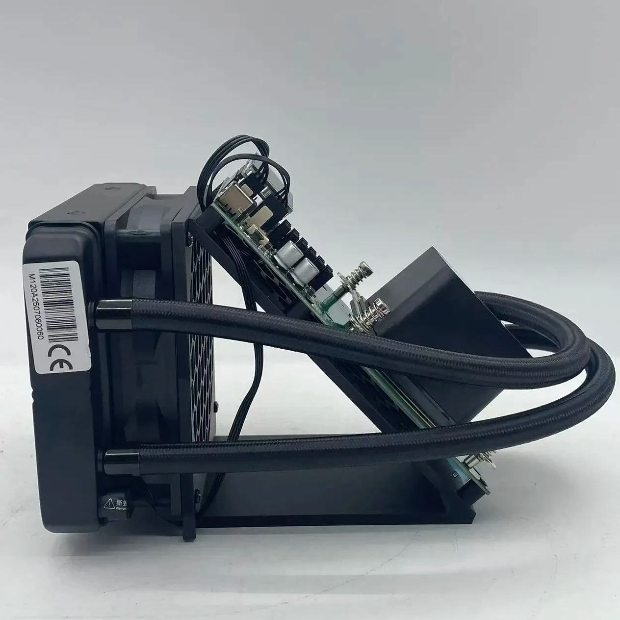 NerdQaxe++ 4.8TH/s Bitcoin Miner refrigerado a ar 4 unidades BM1370 |   2.4G WiFi Mineração Solo Eficiente SHA-256 ASIC