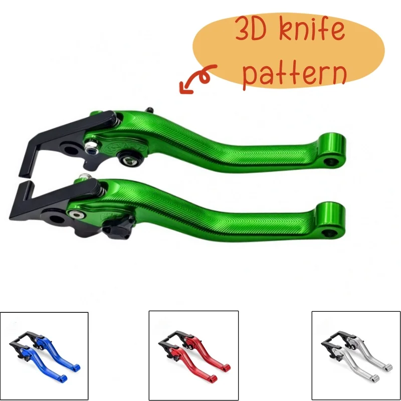 3D Brake Lever Set For Kawasaki NINJA 650R/ER-6F/ER-6N 2009-16 VERSYS (650cc) 2009-14 Adjustable Handle Levers Motorcycle Parts