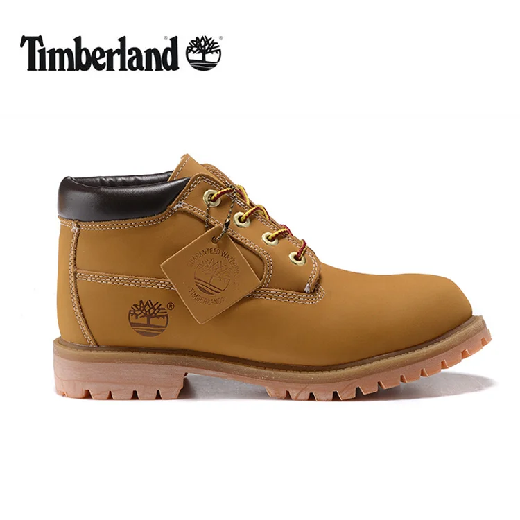 TIMBERLAND Men Women Classic 23065 Wheat Spring Yellow Ankle Boots Leather Outdoor Hiking Shoes Oversea Simple Version Eur36-46