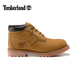 TIMBERLAND Men Women Classic 23065 Wheat Spring Yellow Ankle Boots Leather Outdoor Hiking Shoes Oversea Simple Version Eur36-46