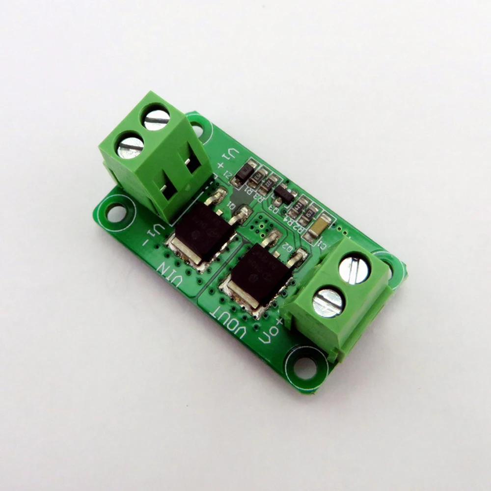 

DC 3-30V 8A Battery Charging Anti Reverse Connection Protection Board Ideal Diode Battery Charging Polarity Protection Module