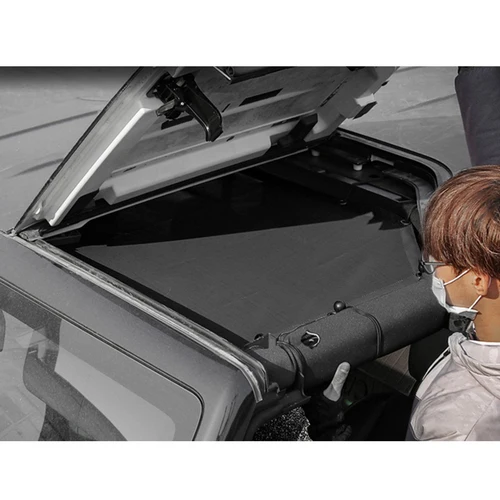 Imagen 2 del producto Para Baic BJ40 Ickx K2 2014-2021 piezas de modificación Interior sombreado de techo protección solar techo suave accesorios de coche