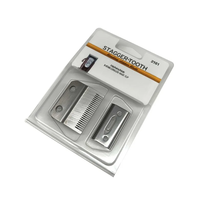 Tijeras de peluquería de alta calidad, insertos escalonados 2161, cuchillas de repuesto, tijeras de corte de pelo, cuchillas en zigzag adecuadas para Waldorf