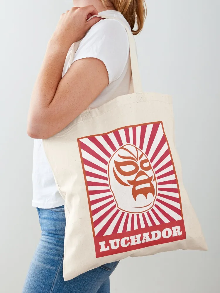 

Luchador Tote Bag shopping trolley bag Women's shopping bag cloth woman Women's beach bags