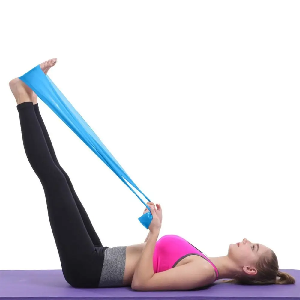 TPE Yoga Resistance Bands Strength Training Anti-breakage Yoga Rally Belt Durable High Elasticity Gym Stretch Elastic Band