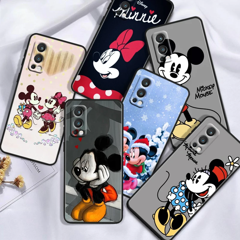 

Disney Minnie Cute For OnePlus 11 10T 10R 9R 8T 7T Nord N300 N200 N100 2T CE2 Lite N20 N10 Pro Black Soft Phone Case