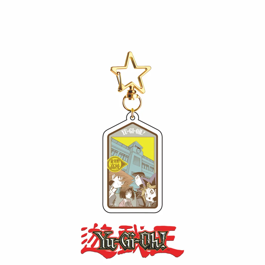 Yu Gi Oh Acrylic Keychain Classic Comic Scene Series Exhibition Limit26 Latest Model Bag Pendant Collection Gift For Anime