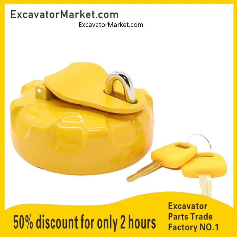 

Sany excavator oil tank cover sy55 65 75 135 215 235 365 anti-theft oil tank cover excavator accessories Excavator Accessories