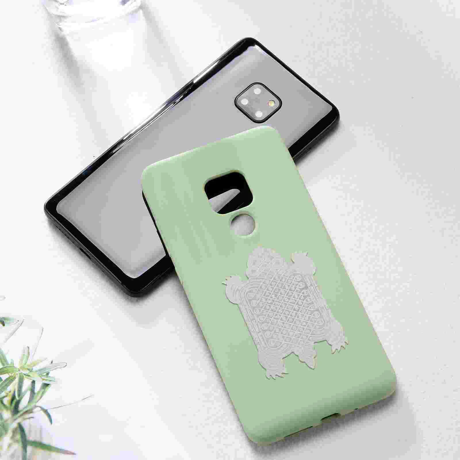 Holy Water Wealth Turtle Amulet Lucky Tortoise Decor Phone Accessories