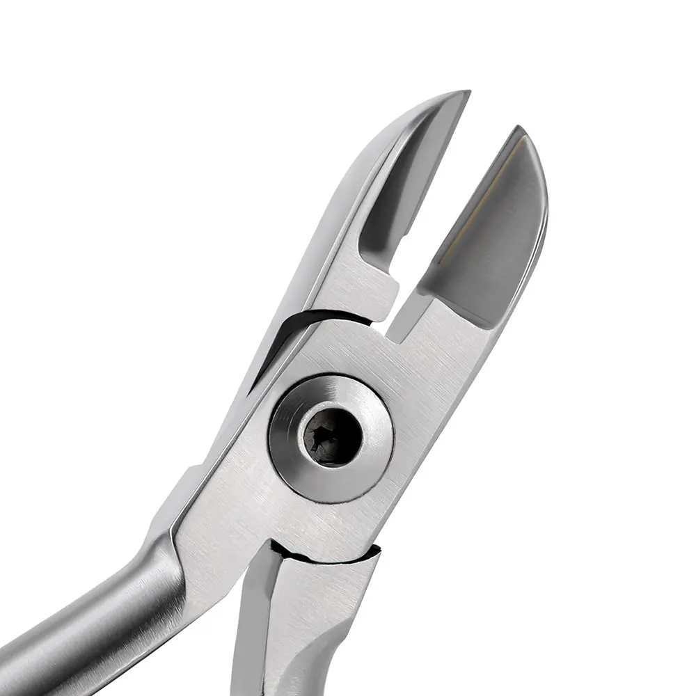AZDENT Dental Orthodontic Plier Distal End Cutter Ligature Cutter for Arch Wires Stainless Steel Dentists Instrument Tool