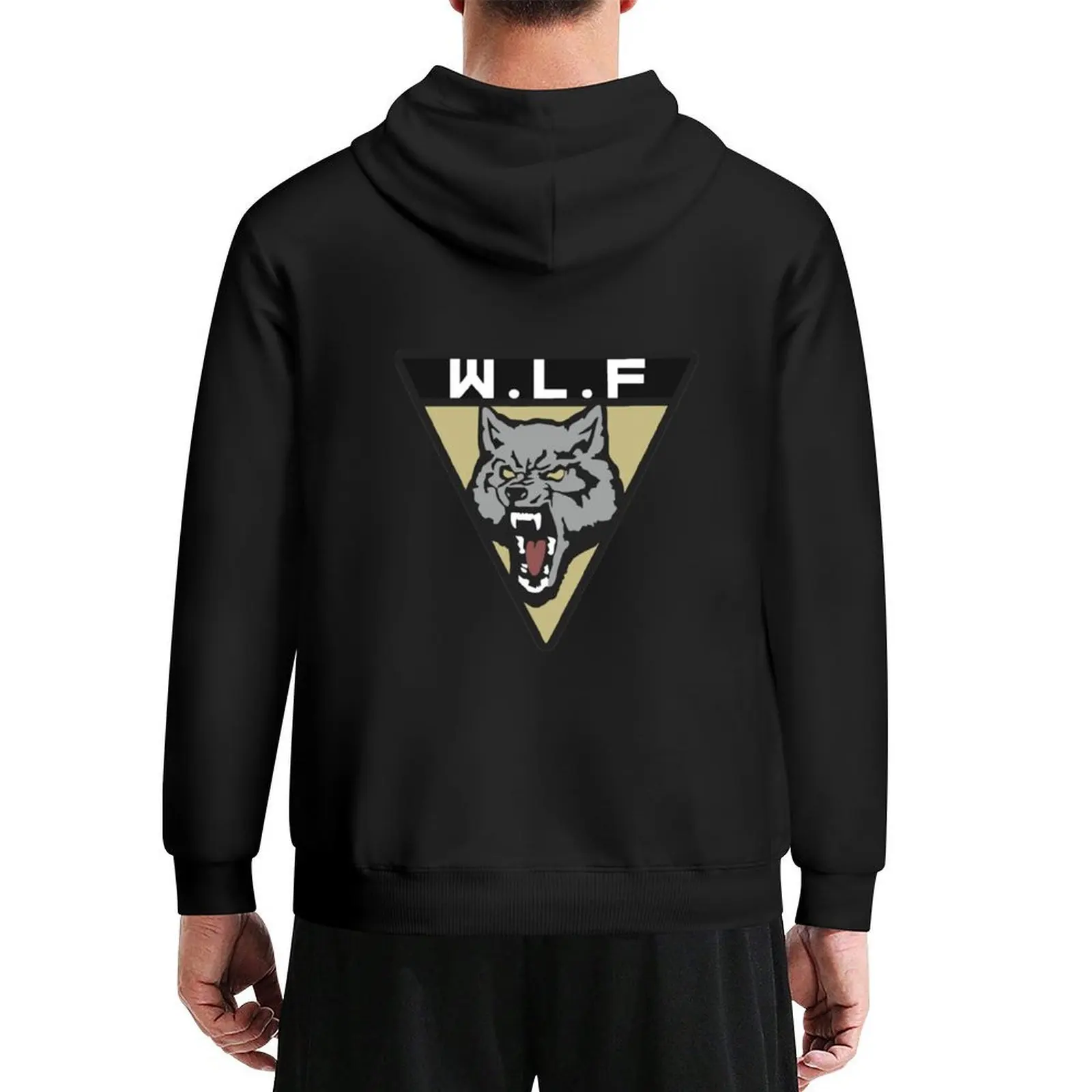 

The L4st 0f Us Part 2 WLF Wolf Patch Hoodie mens clothes graphic t shirts men korean style clothes japanese hoodie