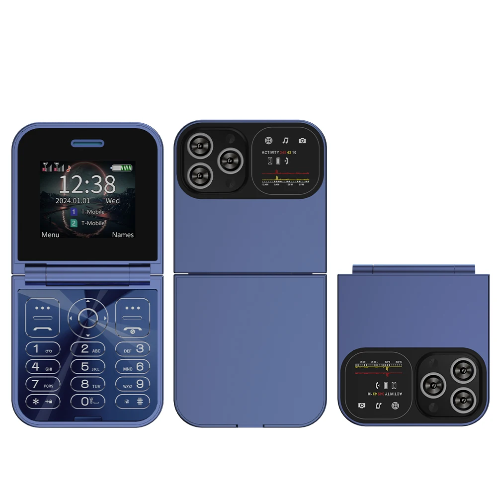 SERVO F15 Mini Kleine Flip Mobiele Telefoon 2 SIM Standby Snelheid Dial Magic Voice Zaklamp Oproepopname 2G GSM Leuke Vouw Mobiele Telefoon
