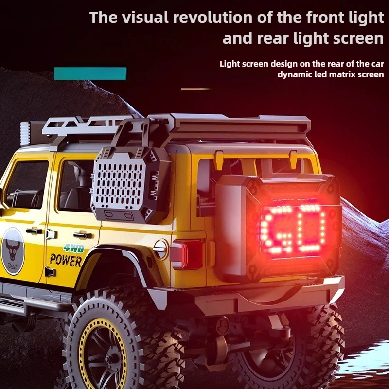 카와이 장난감 자동차 재미있는 선물-업그레이드 1:20 풀 스케일 4WD Rc 트럭, 브러시리스 클라이밍 오프로드 Rc 자동차, 몬스터 트럭, 어린이를 위한 장난감