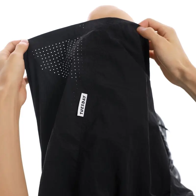 

Qui Dry Baskeall orts Men's Summer Thin Breathable Casual Beach Pants Spor Lightweight Polyester Fiber orts