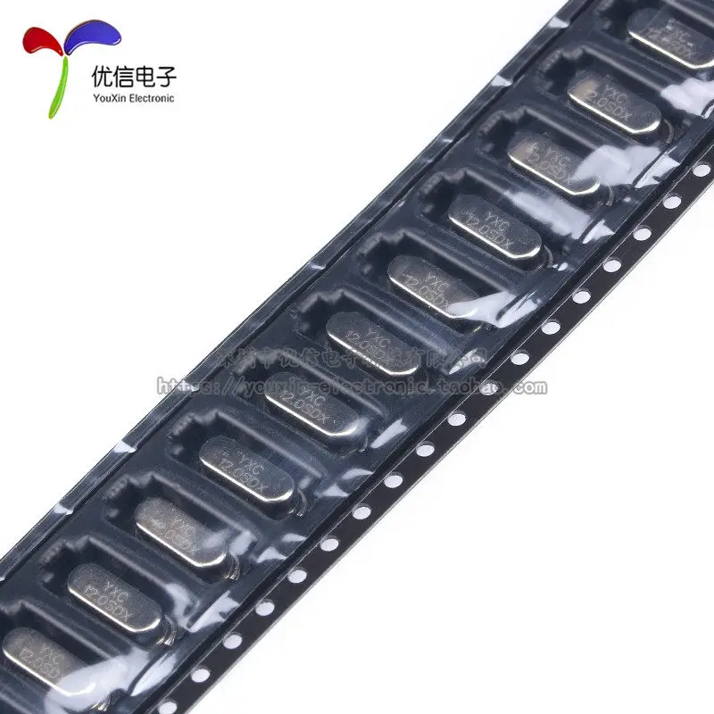 Original genuine patch passive crystal oscillator/HC-49SMD 12MHz 20ppm 20PF X49SM12MSD2SC 10PCS