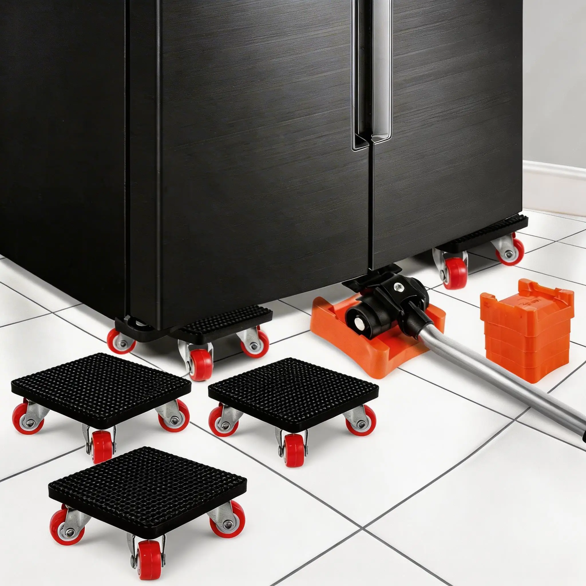 

9/5pc Heavy Duty Furniture Lifter Transport Tool Mover Roller Furniture Mover Set Moving Device Lifting Helper LaborSaving Dolly