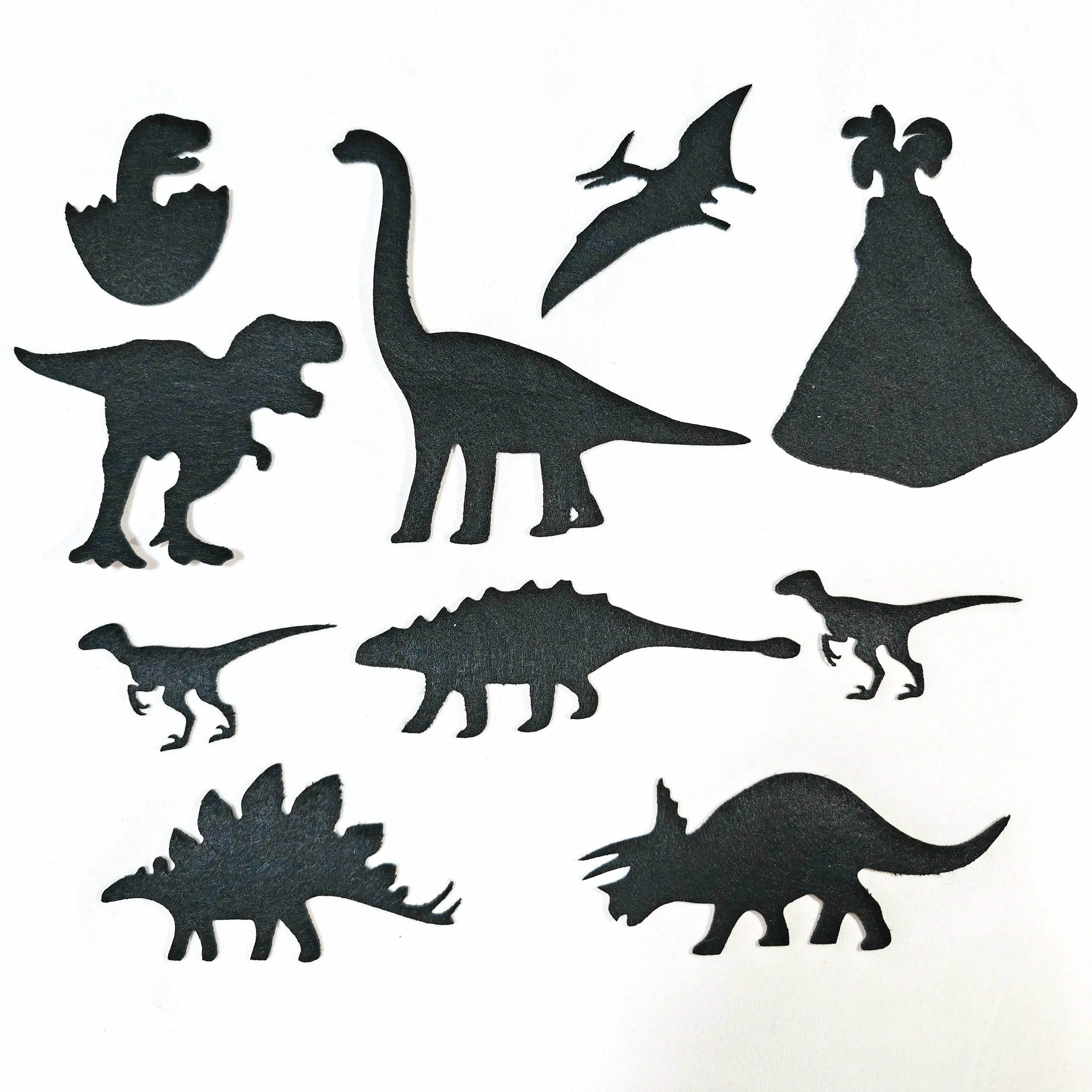 

Early Childhood Shadow Puppets, Dinosaur Play Stories, Fairy Tales Set, Bamboo Stick Silhouette Decoration, Home Supplies