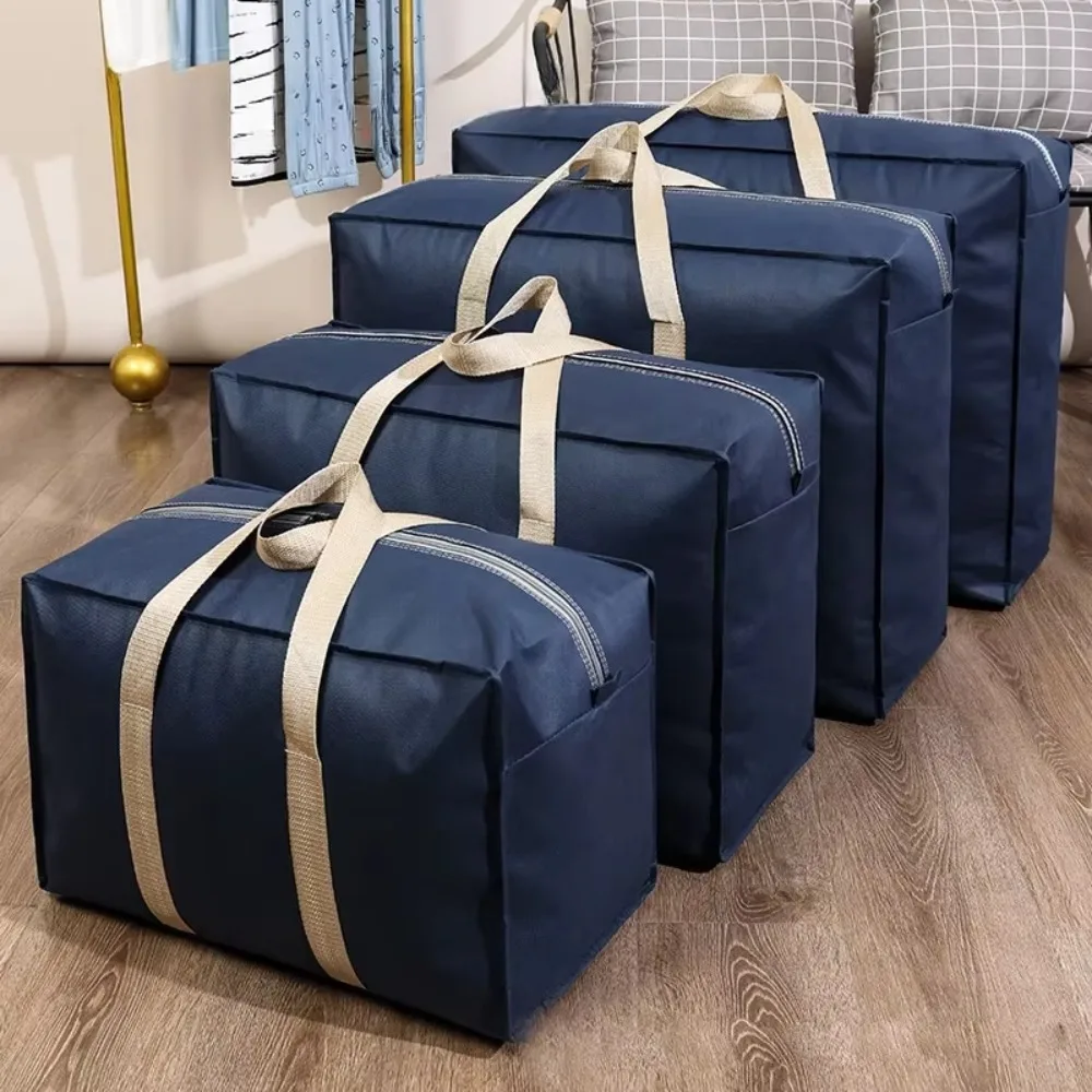 Moving Luggage Bags Extra Large Waterproof Laundry Shopping Bag Foldable Luggage Travel Bag Large Capacity Quilt Organizer