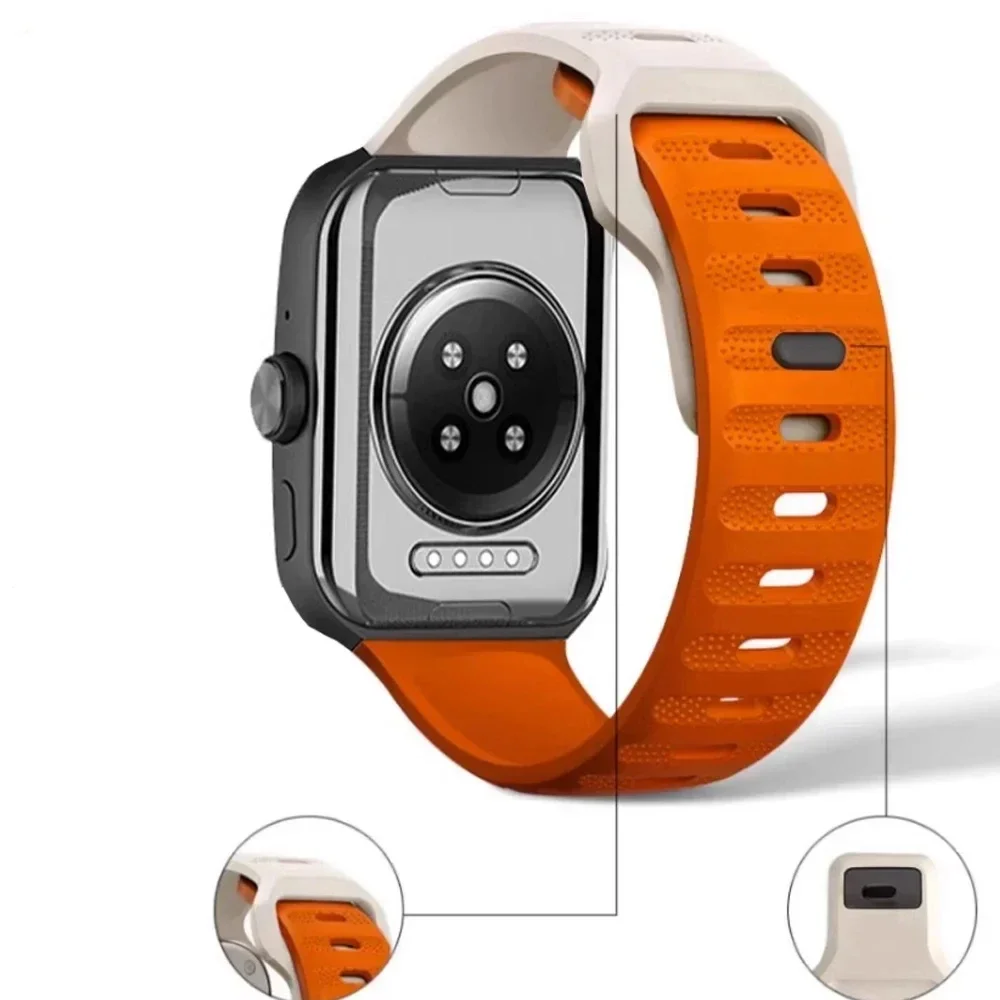 Силиконовый ремешок для Xiaomi mi Band 8 Pro/9 Pro, спортивный ремешок для часов, сменный браслет Correa для Redmi Watch 4/5, аксессуары для ремешка