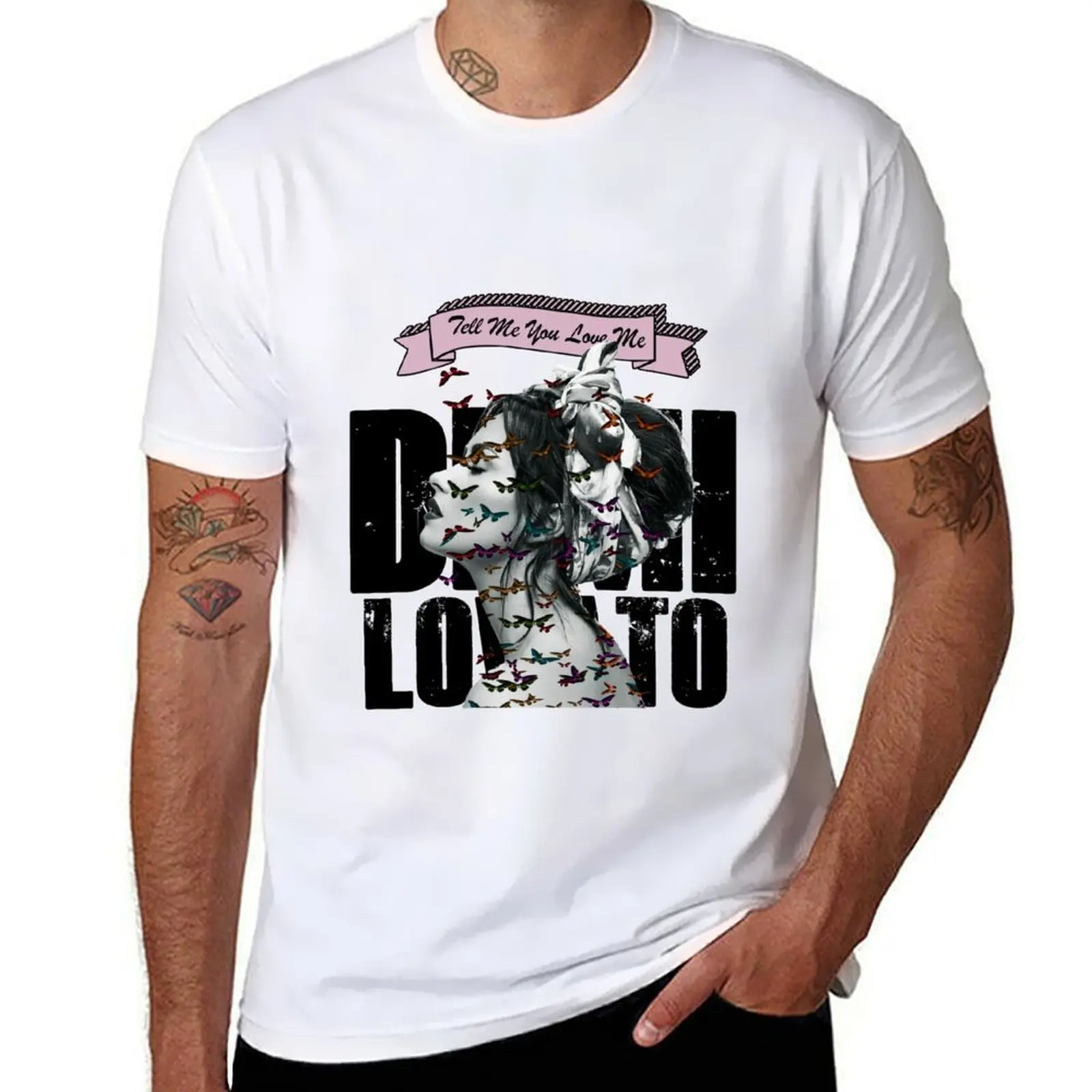 

Demi Lovato T-Shirt t shirt for man mens graphic t shirts T-Shirt