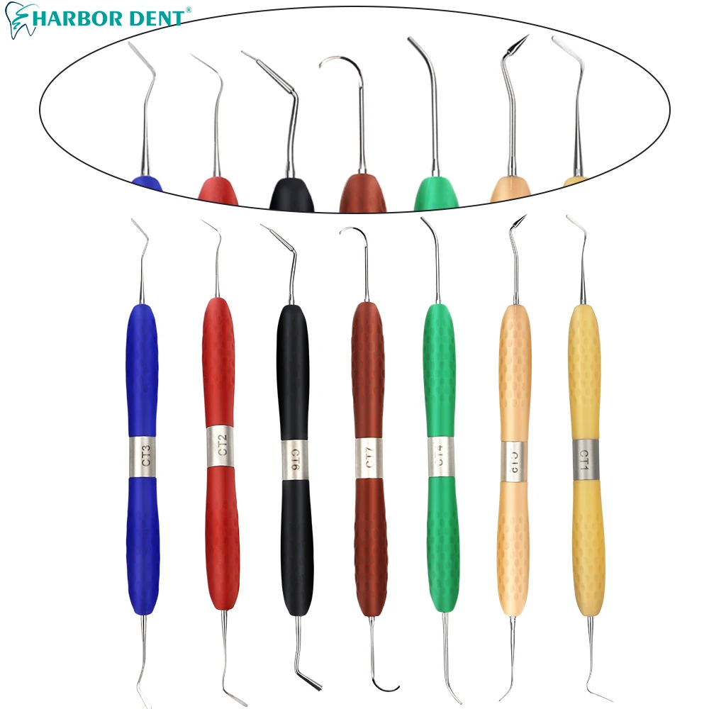 1PC Resin Filled Repair Equipment Dentist Instrument Composite Resin Filling Aesthetic Restoration Kit Silicone Handle