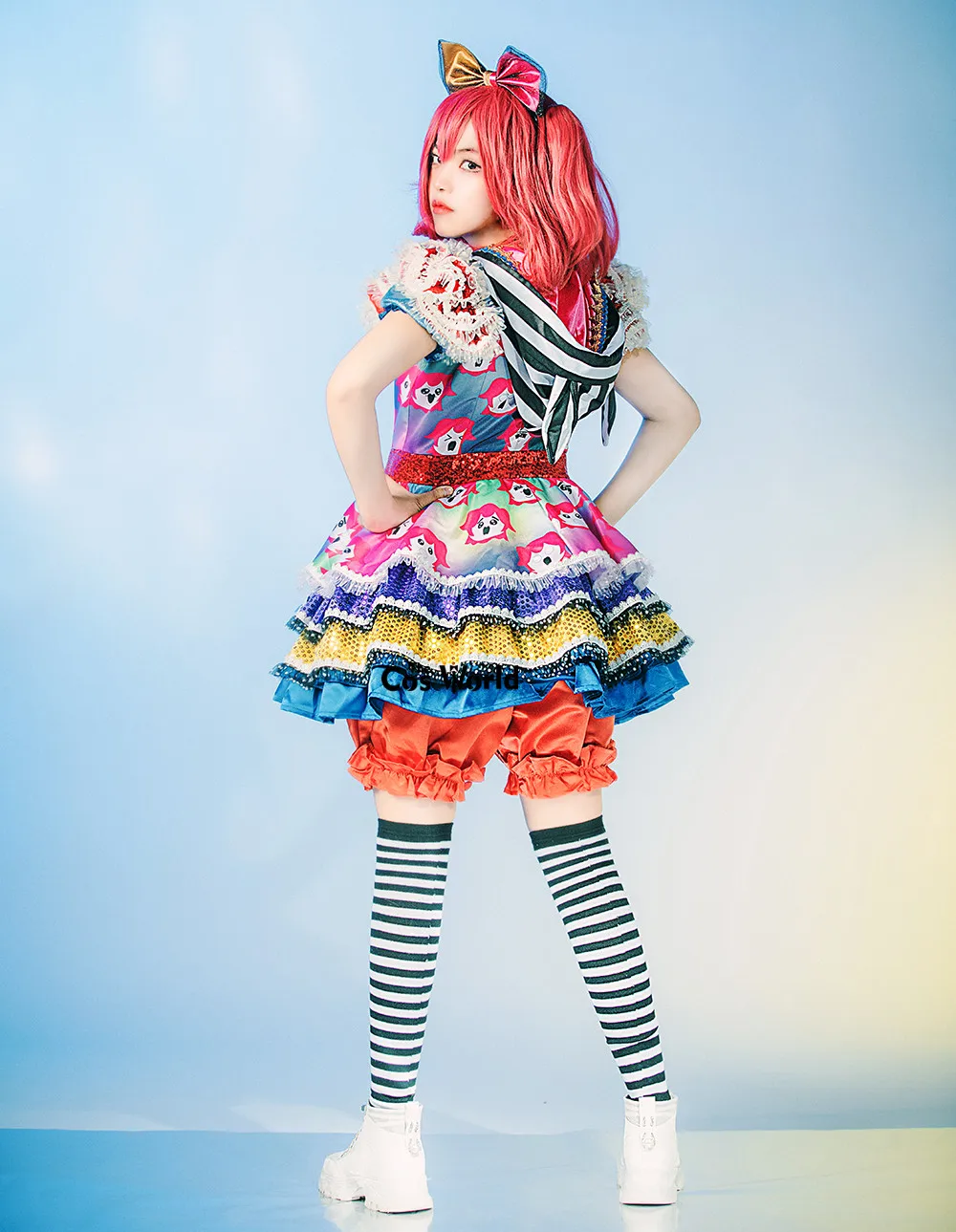 Love Live Sunshine Aqours Kurosawa Ruby AAO Dress Outfit Anime Cosplay Costumes image 4